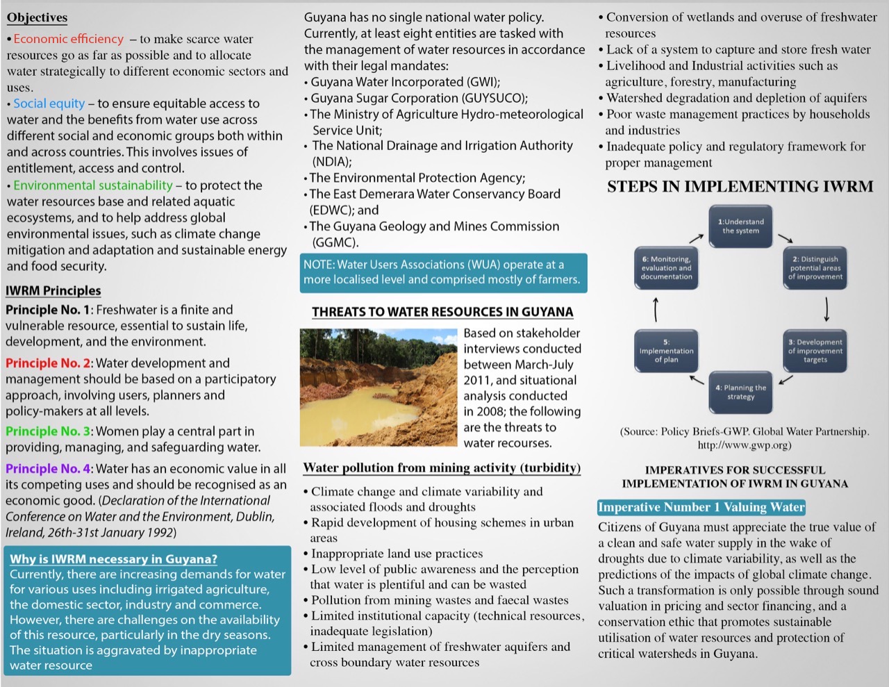 Promoting IWRM in Guyana