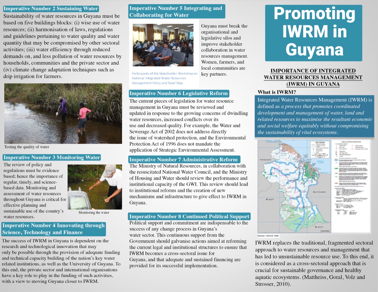 Promoting IWRM in Guyana